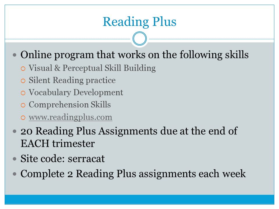 ACCOMMODATED READING MISS HOPKIN SEPTEMBER 13, 2012 Back to School ...