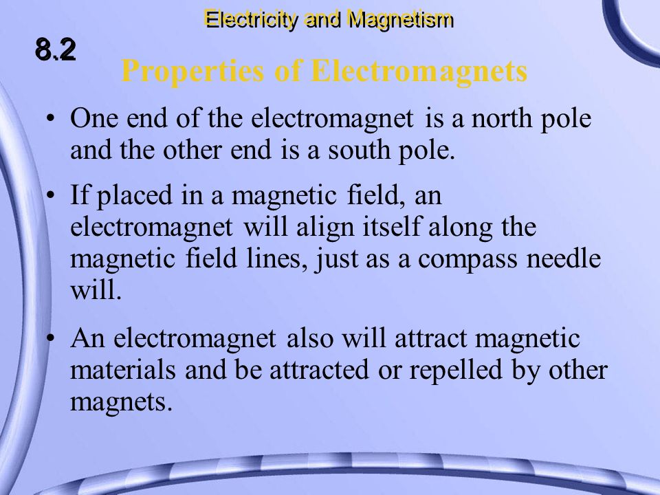 What is the connection between Electricity and Magnetism? Magnetism is  simply the attraction and repulsion between charges. - ppt download