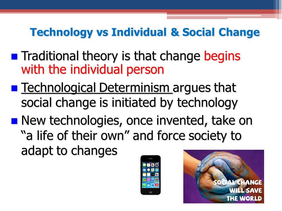 social change theory definition