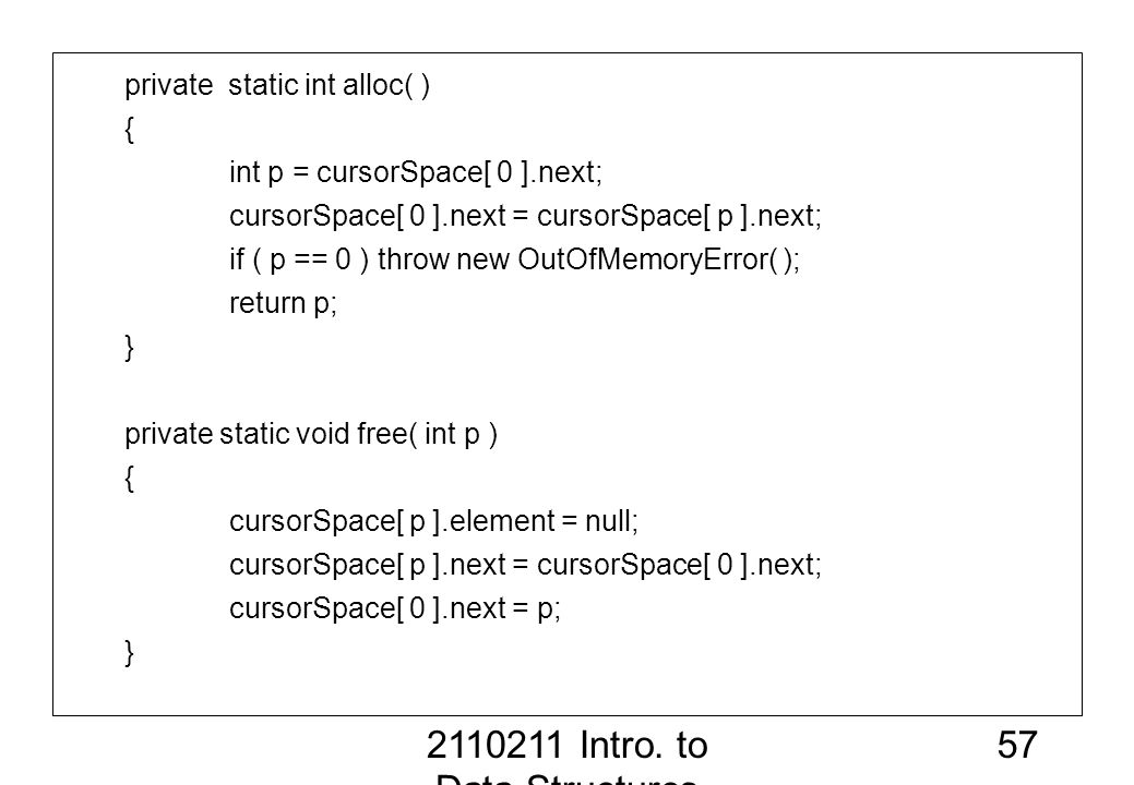 Intro. to Data Structures Chapter 3: Lists, Stacks, Queues 1 Chapter 3 ...