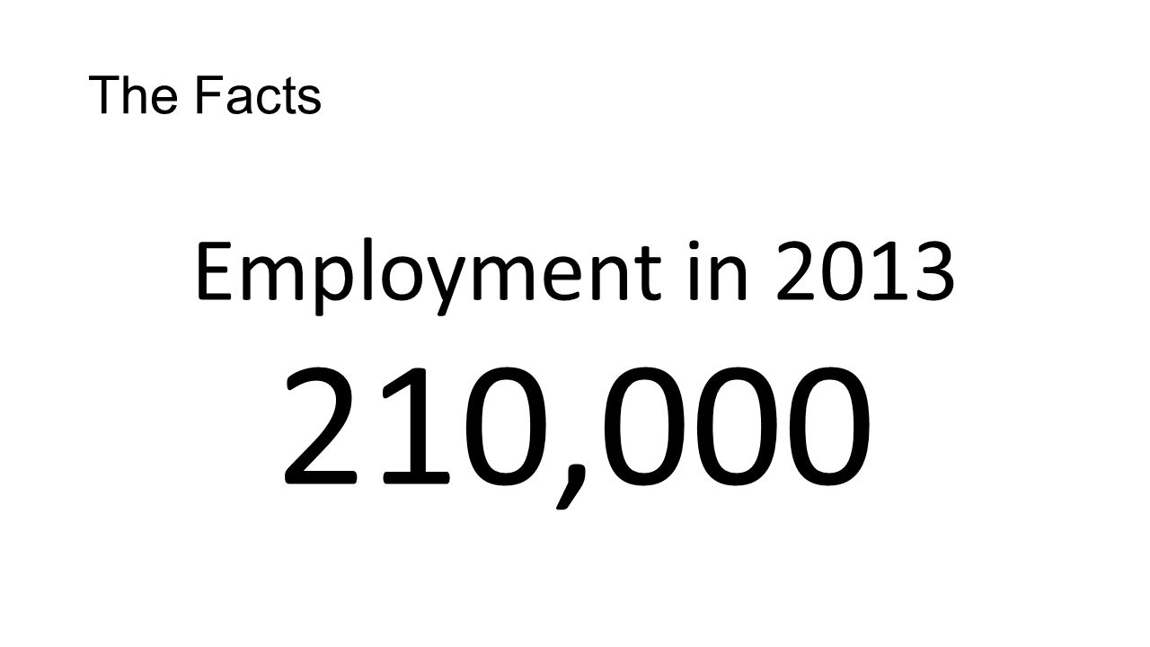 The Facts Employment in ,000