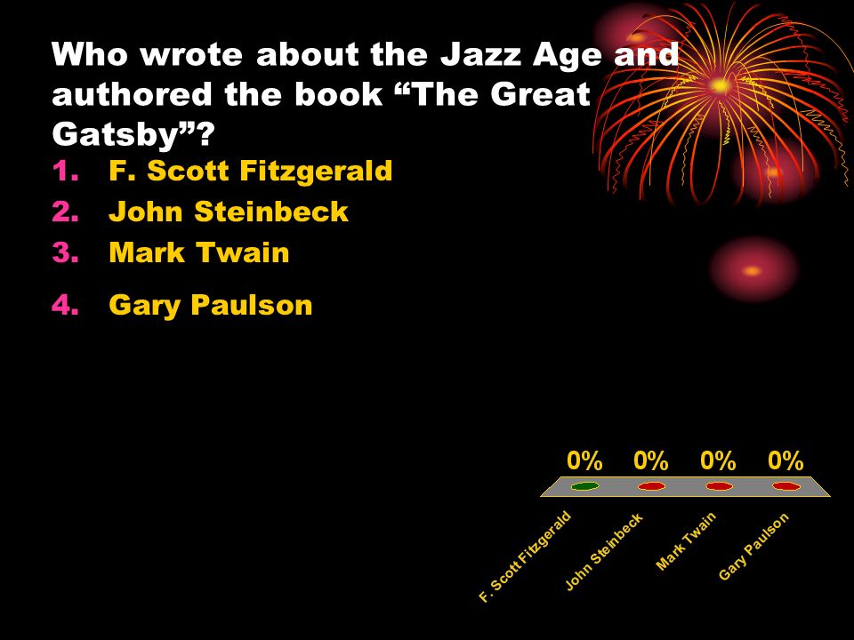 Who wrote about the Jazz Age and authored the book The Great Gatsby .