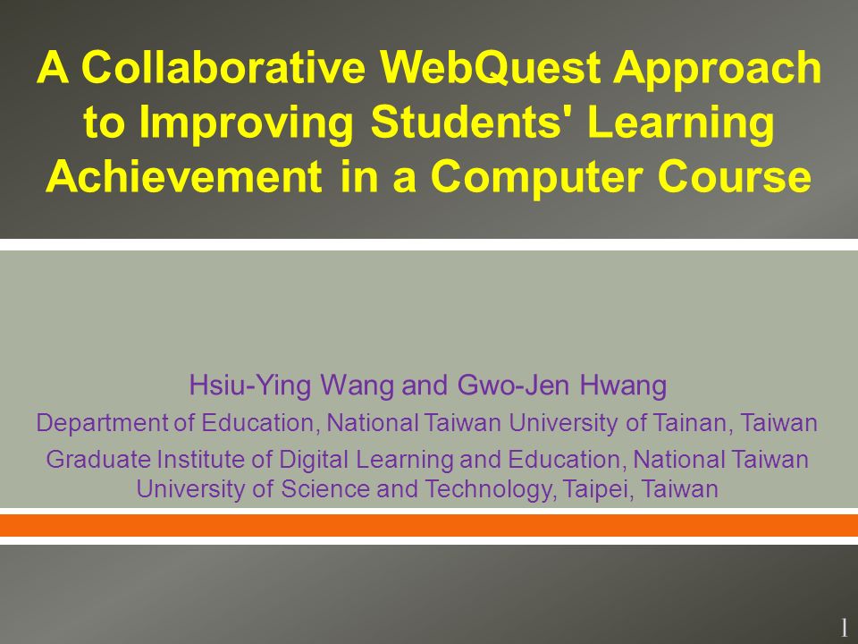 gwo-jen hwang national taiwan university of science and technology