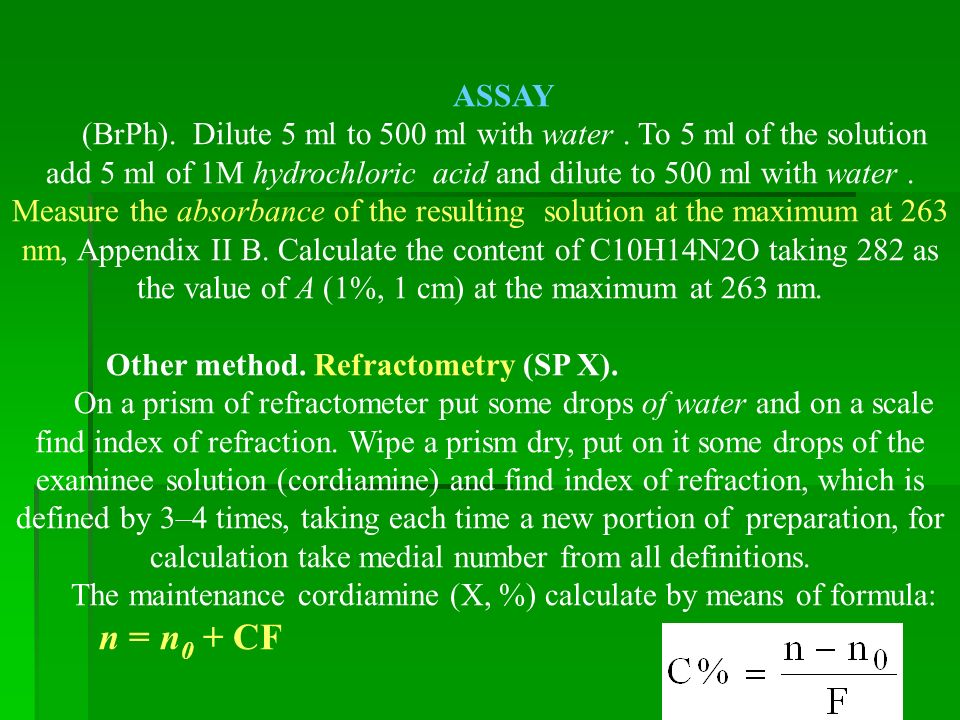 ASSAY (BrPh). Dilute 5 ml to 500 ml with water.