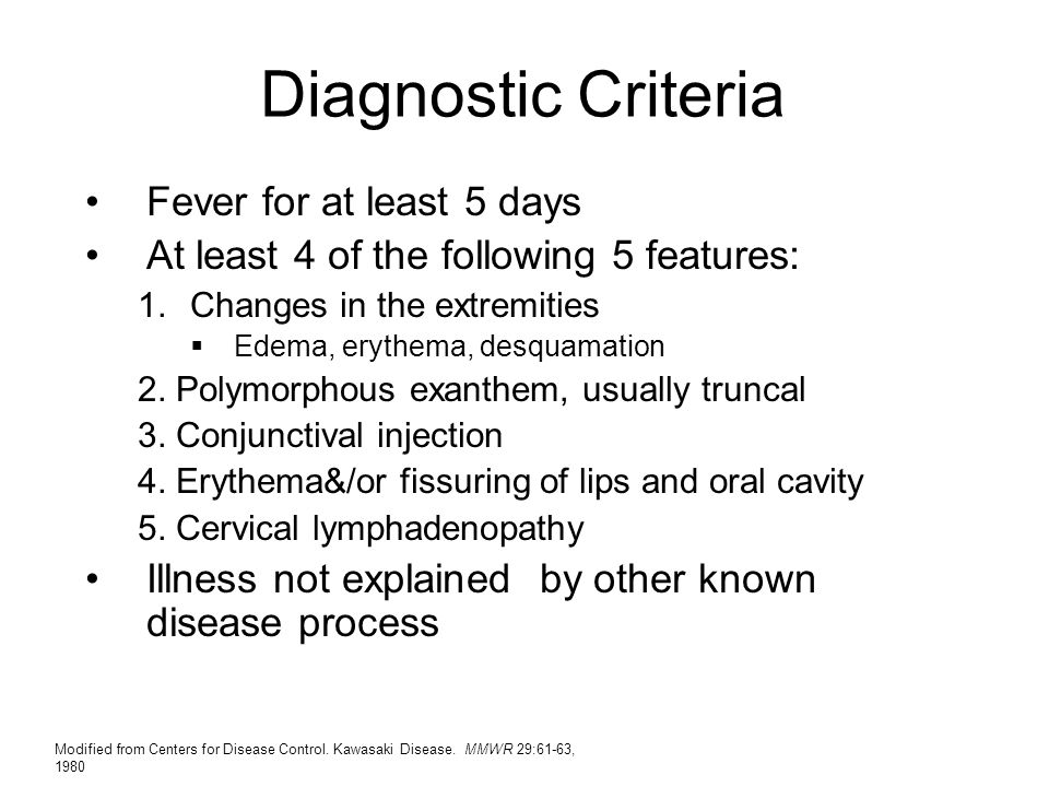 Kawasaki Disease: An Update of diagnosis and treatment. - ppt download