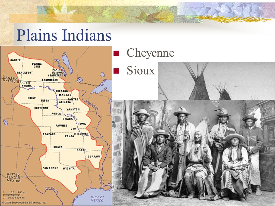 Plains Indians Cheyenne Sioux