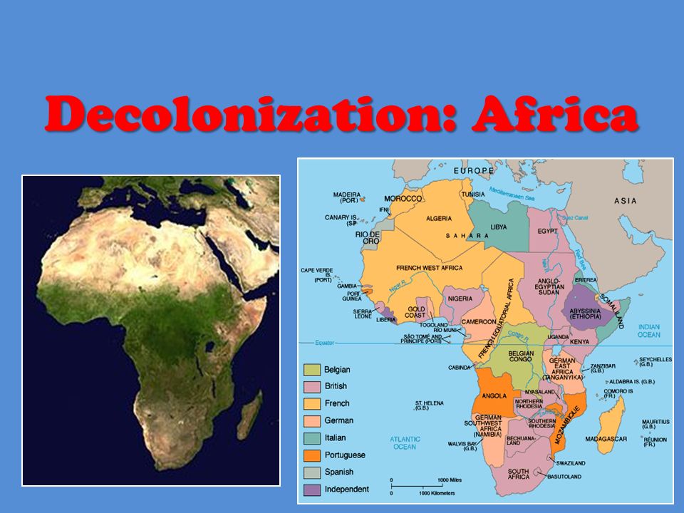 Decolonization: Africa