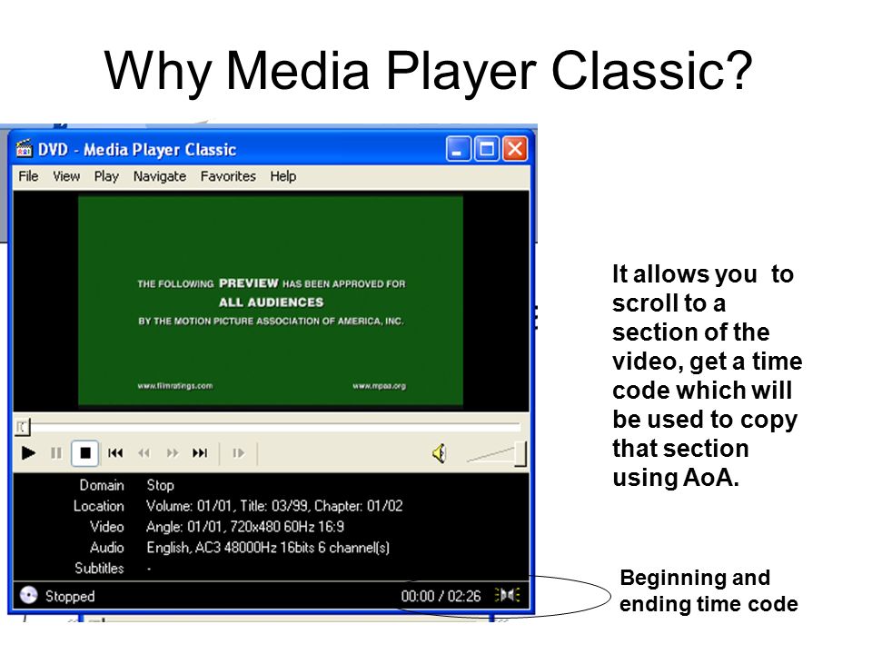 final media player used to copy video