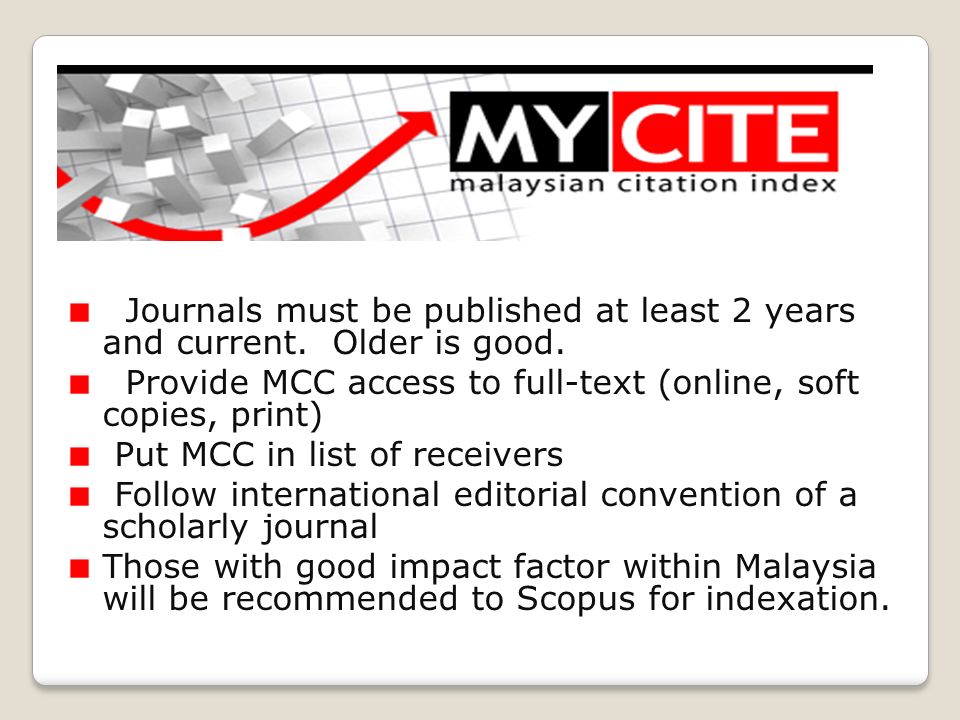 Peranan Pusat Sitasi Malaysia = The role of Malaysian Citation 