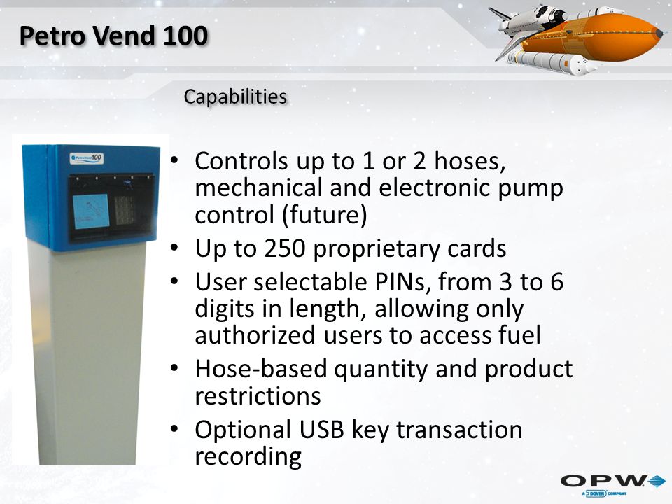 Petro Vend Phoenix Software