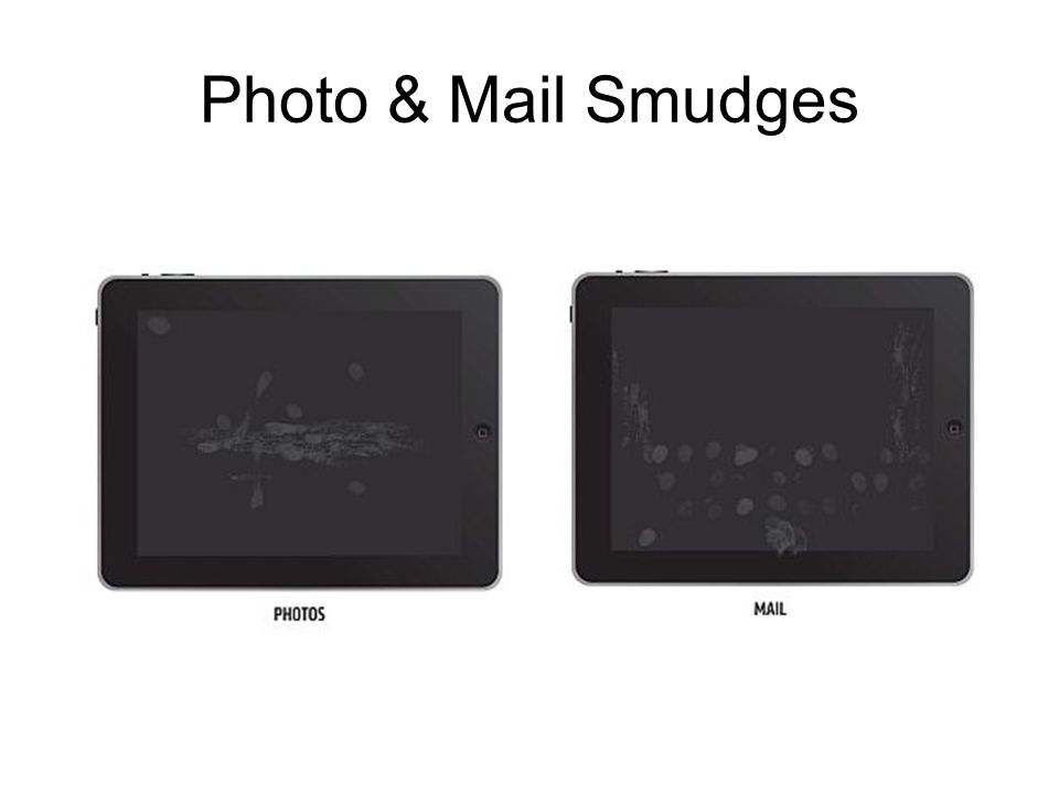 Photo & Mail Smudges