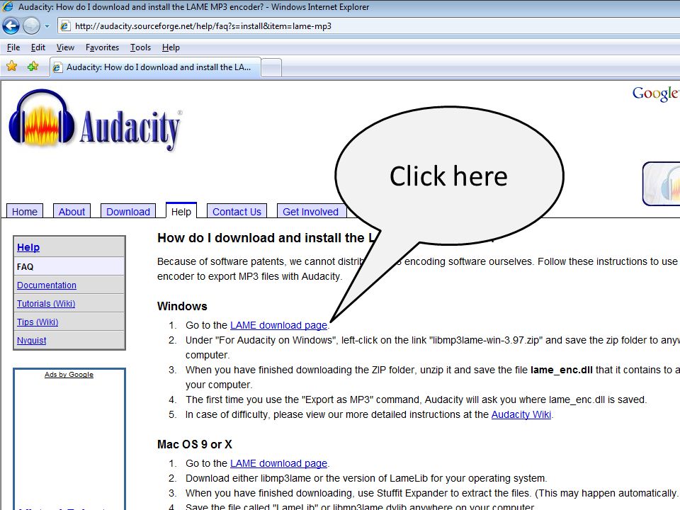 Lame Audacity Download For Mac