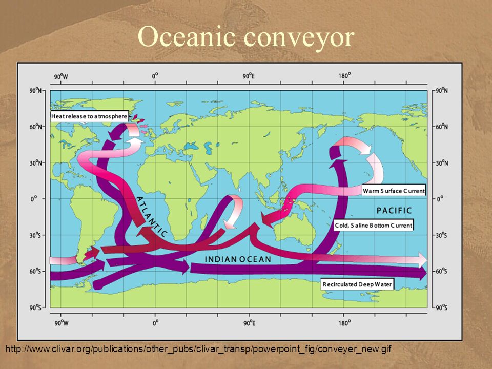 Oceanic conveyor