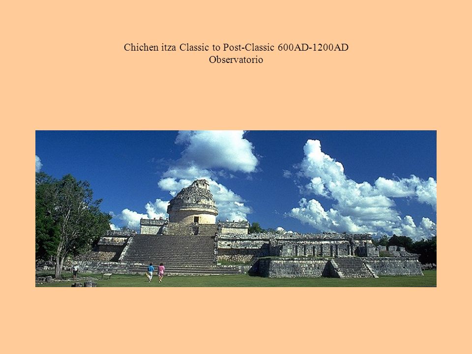 Chichen itza Classic to Post-Classic 600AD-1200AD Observatorio