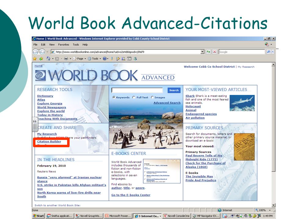 World Book Advanced-Citations State Research27