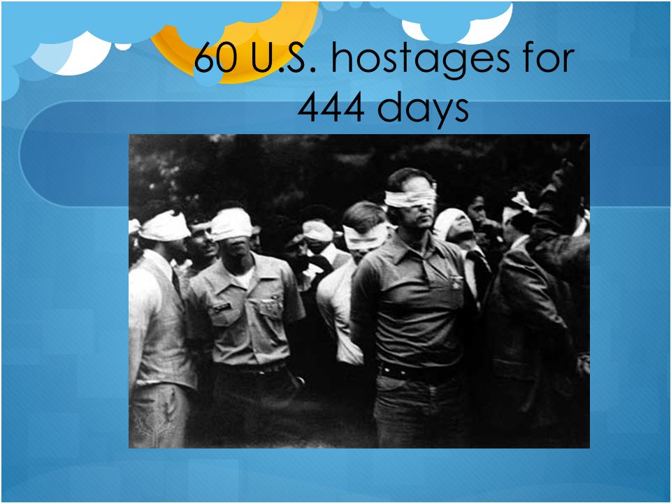 60 U.S. hostages for 444 days