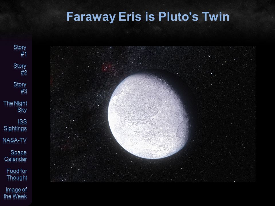 Faraway Eris is Pluto s Twin