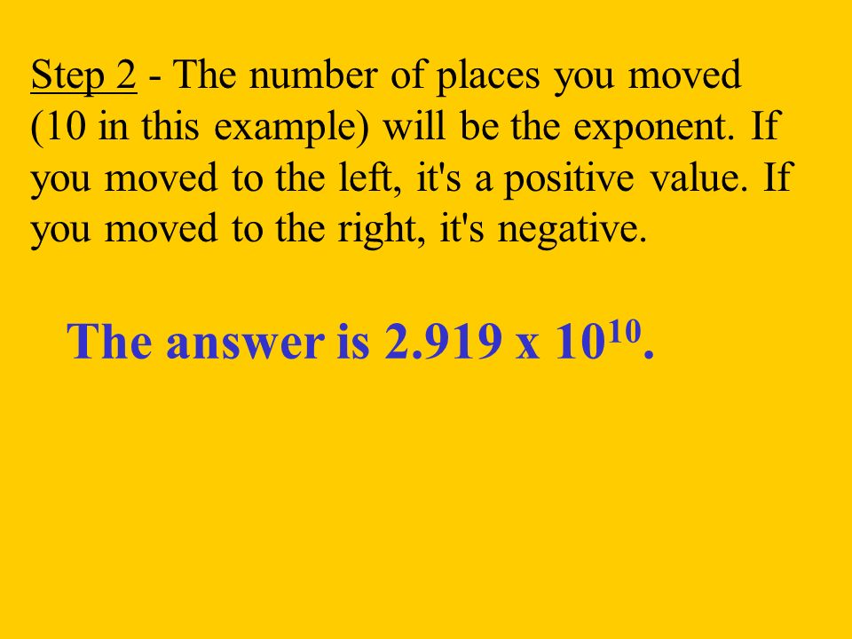 The answer is x