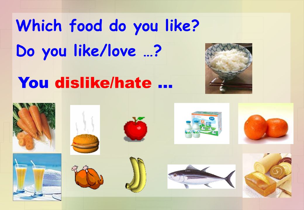 Which Food Do You Like – Brain