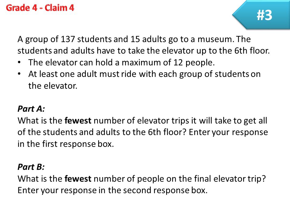 A group of 137 students and 15 adults go to a museum.
