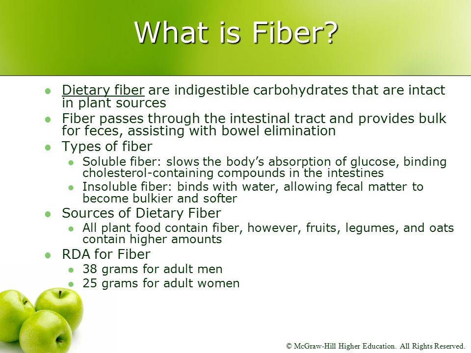 © McGraw-Hill Higher Education. All Rights Reserved. Nutrition Chapter ...