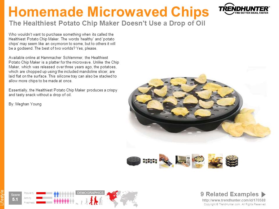 The Healthiest Potato Chip Maker - Hammacher Schlemmer