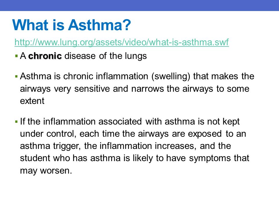 What is Asthma.