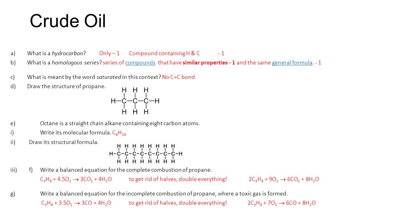 By Photo Congress Crude Oil Chemical Formula - 