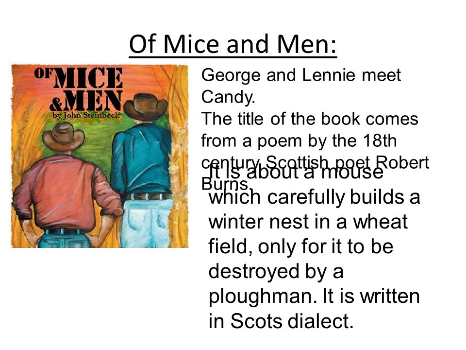 Of Mice And Men By John Steinbeck The Ultimate Revision Ppt Ppt Download