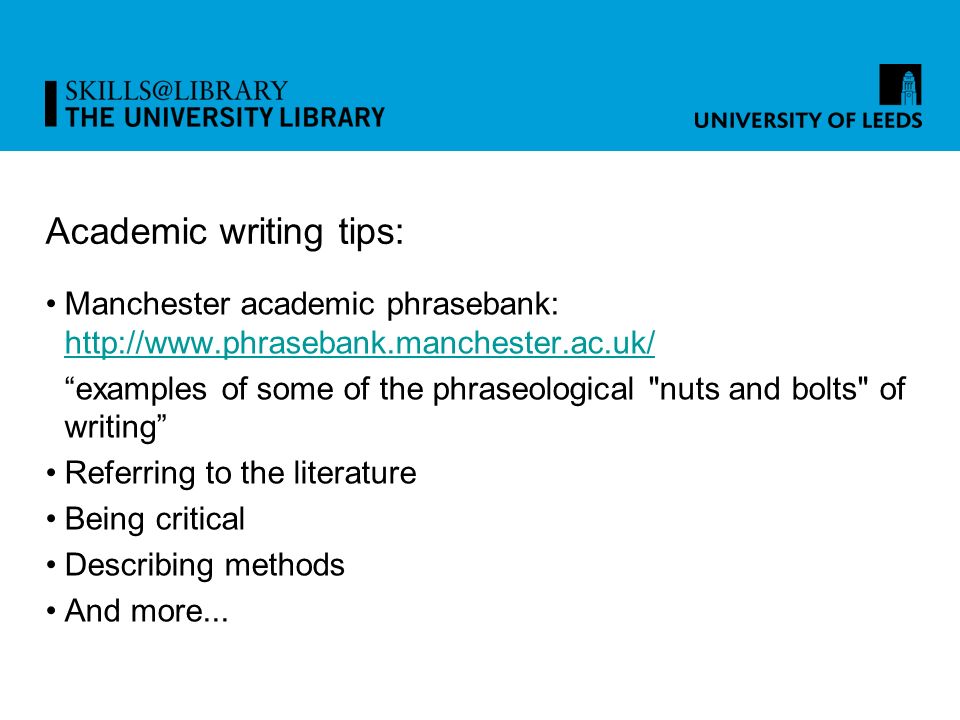 Writing your literature review for your undergraduate dissertation. - ppt  download