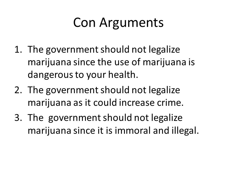medical marijuana should be legalized essays