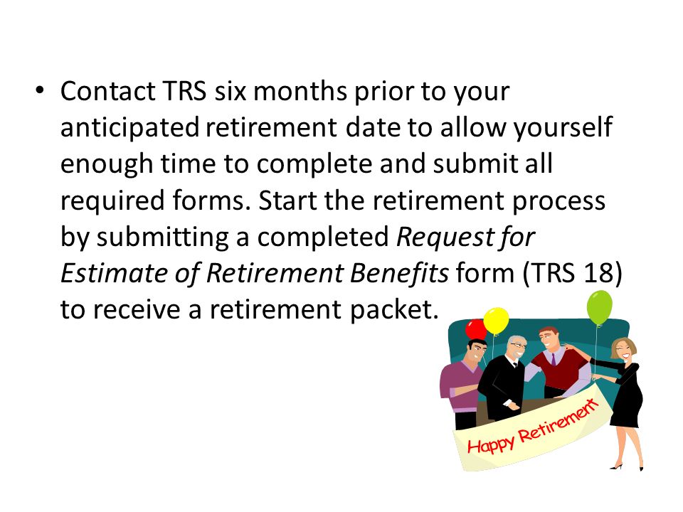 TRS 101 Mary Ann Wood Human Resource Director August, ppt download