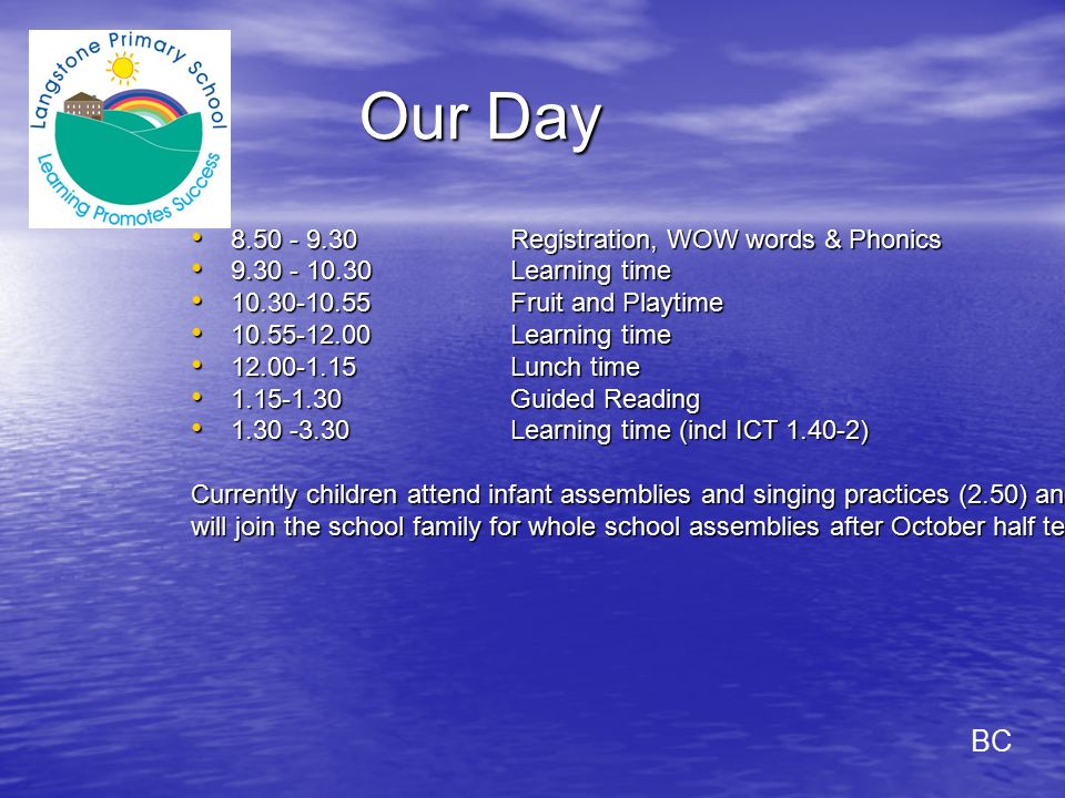 Welcome To Langstone Primary School Class 1 Miss Gibbs Class - our day registration wow words phonics registration wow words phonics learning time