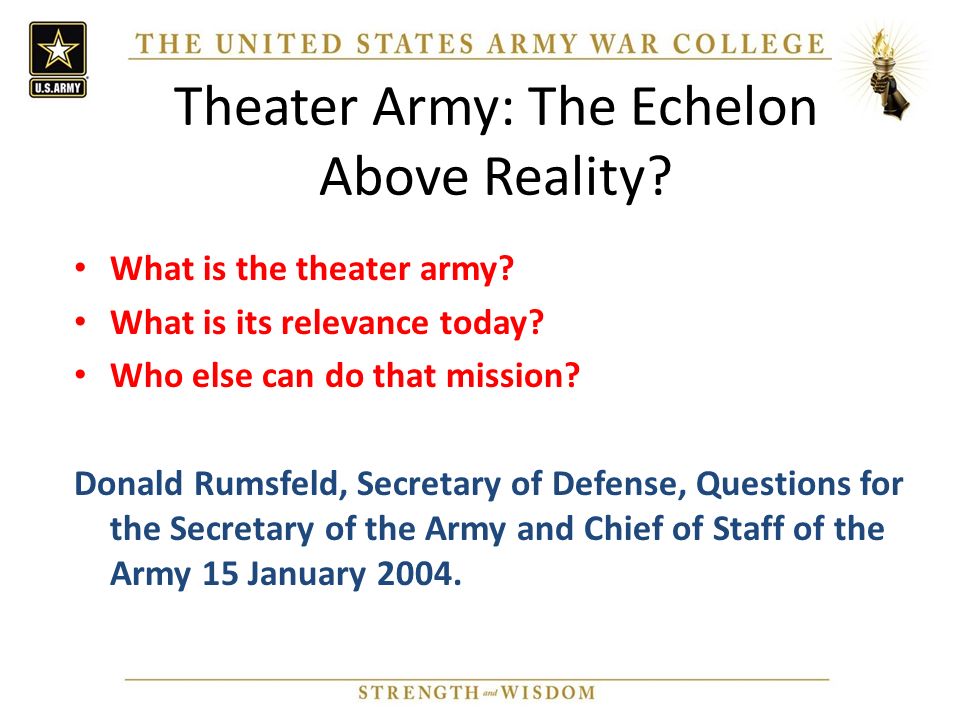 On Headquarters: Use and Abuse of US Army Operational Headquarters