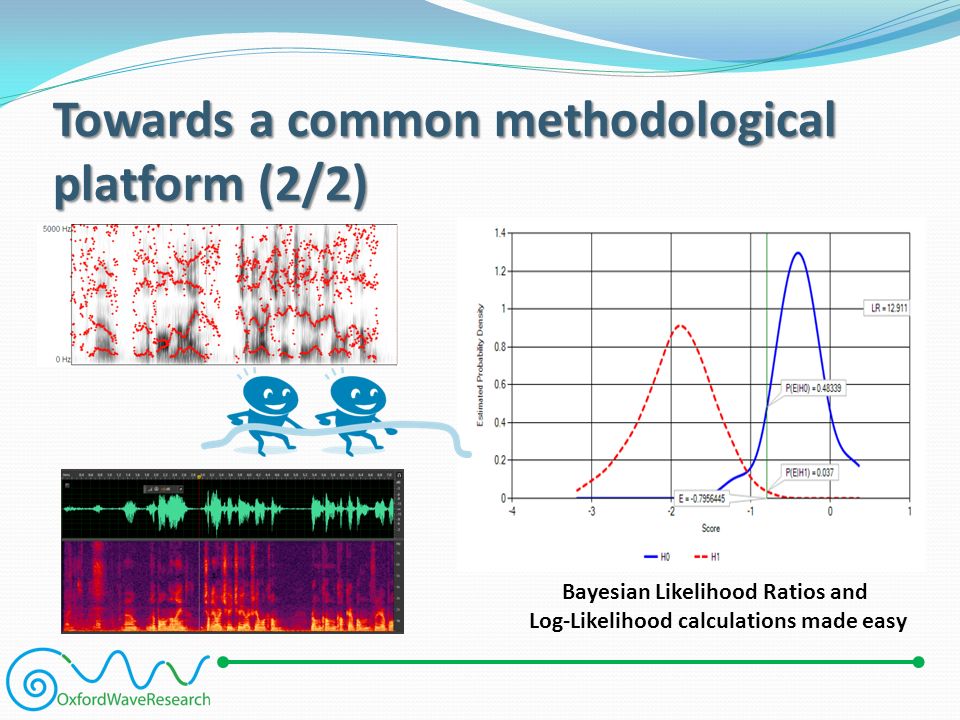 Bayesian Likelihood Ratios and Log-Likelihood calculations made easy Towards a common methodological platform (2/2)