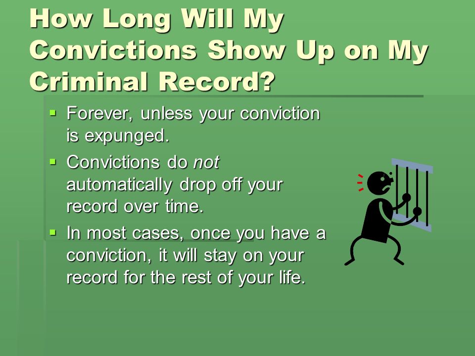 CLEARING YOUR CRIMINAL RECORD. Why Is My Criminal Record Important?   Harder to get a job.  Many employers ask about criminal records and refuse  to hire. - ppt download