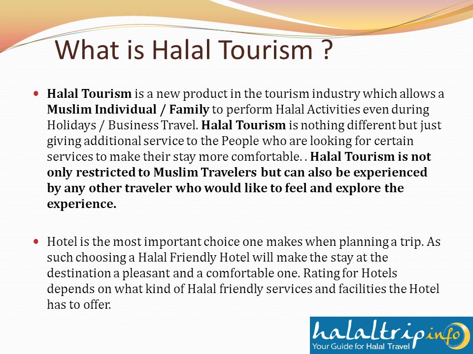 What is Halal Tourism .