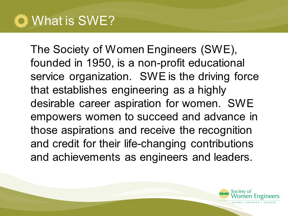 What is SWE.