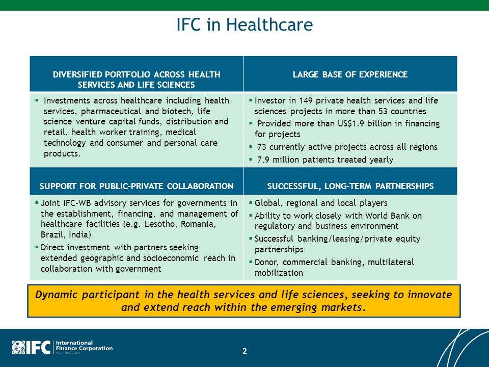 Supporting Private Health in Emerging Markets February ppt download