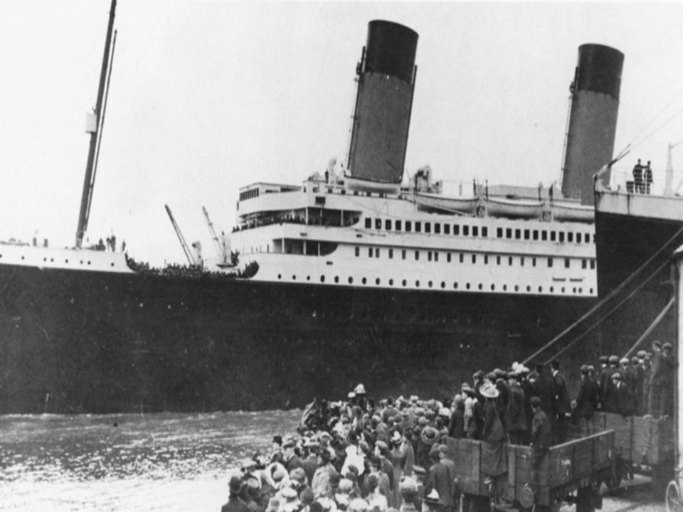 R.M.S. TITANIC Photo: Millvina Dean's 100-Year-Old Titanic Suitcase