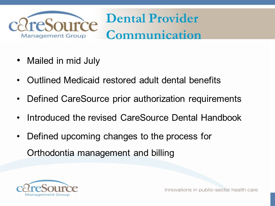 caresource dental benefits