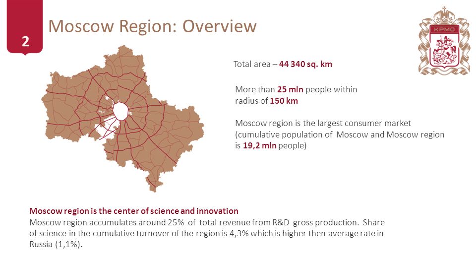 Moscow is larger than