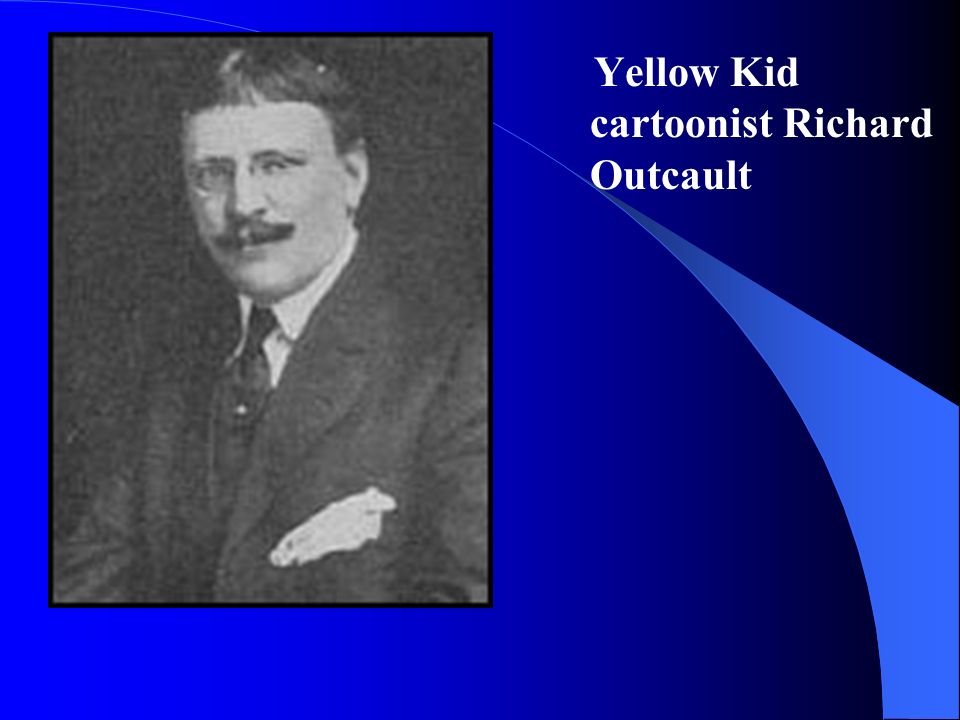 Yellow Kid cartoonist Richard Outcault