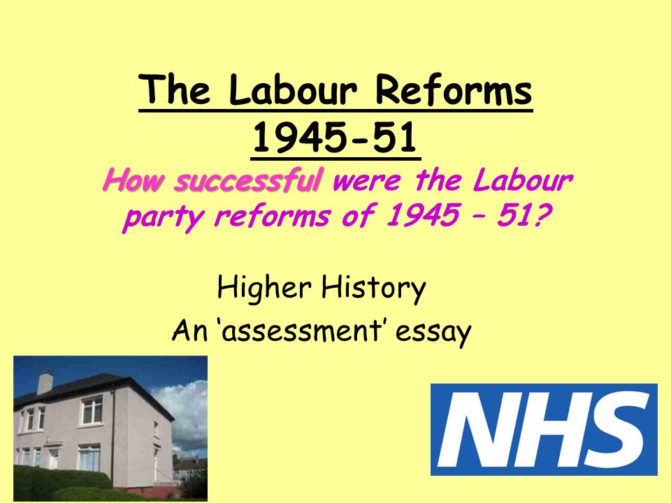 higher history labour reforms essay