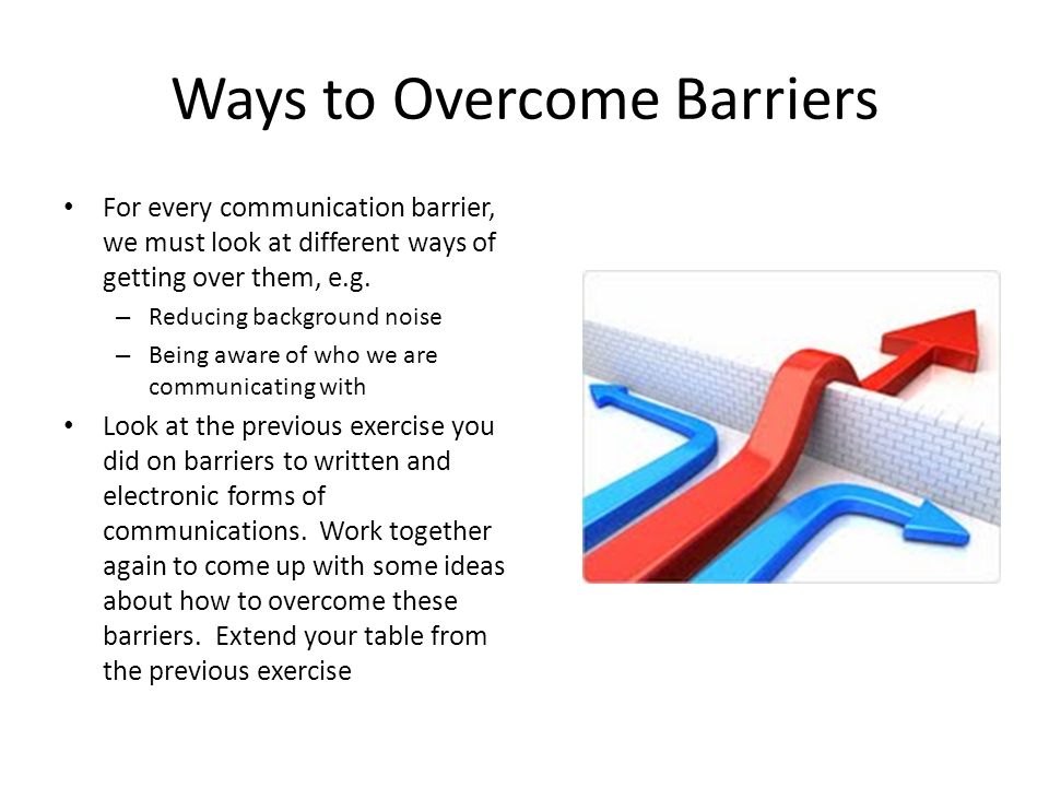 Unit 1 Communications and Employability Skills for IT Barriers to  Communication and how to Overcome Them. - ppt download