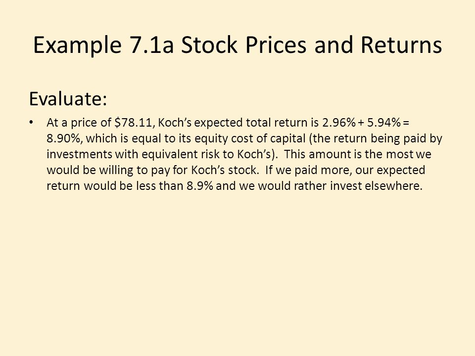 Chapter 7 Stock Valuations 1. Chapter Outline 7.1 Stock Basics 7.2 The  Mechanics of Stock Trades 7.3 The Dividend-Discount Model 7.4 Estimating  Dividends. - ppt download