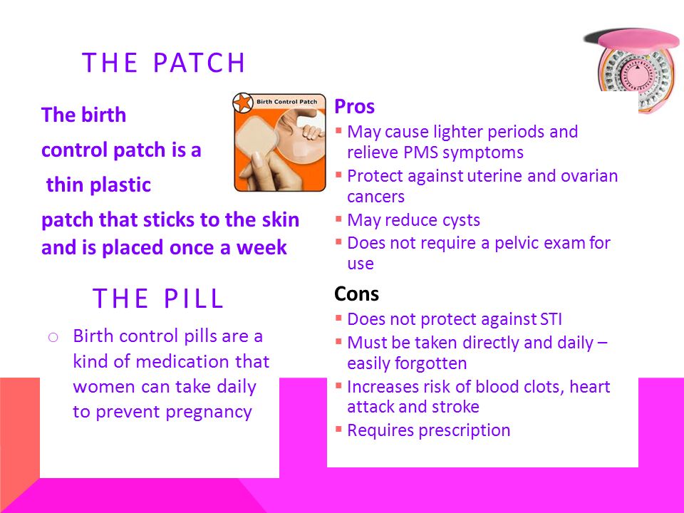 Pros And Cons Of Birth Control Pills