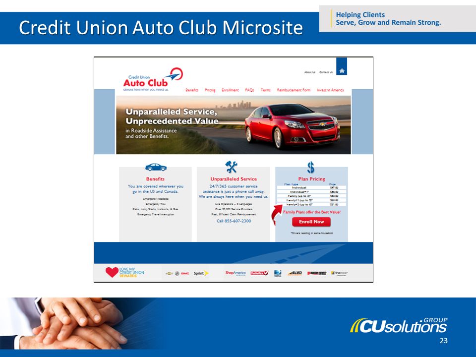Credit Union Auto Club Microsite 23