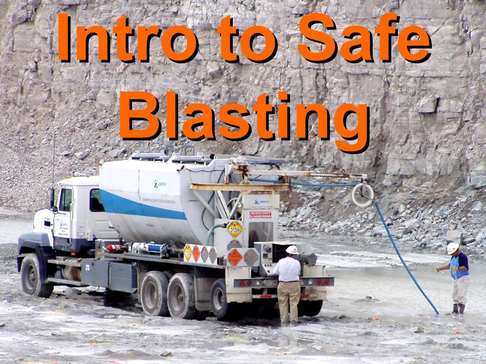 Intro to Safe Blasting