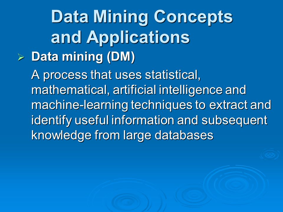 Chapter 2 Data Text And Web Mining Data Mining Concepts - 